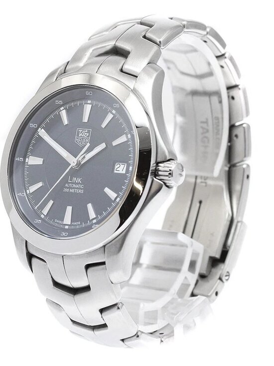 TAG HEUER Link WJF2112.BA0570 Date Navy Dial Automatic Men  display picture 2